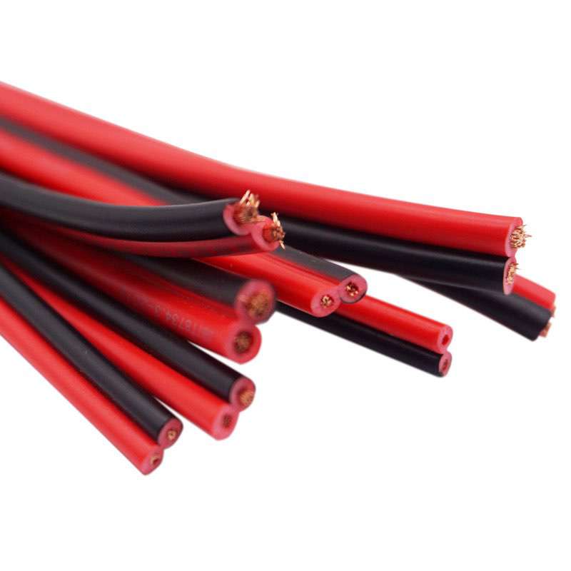 Red And Black Speaker Cable 2*1.5mm PVC Insulated Electric Cable Wires