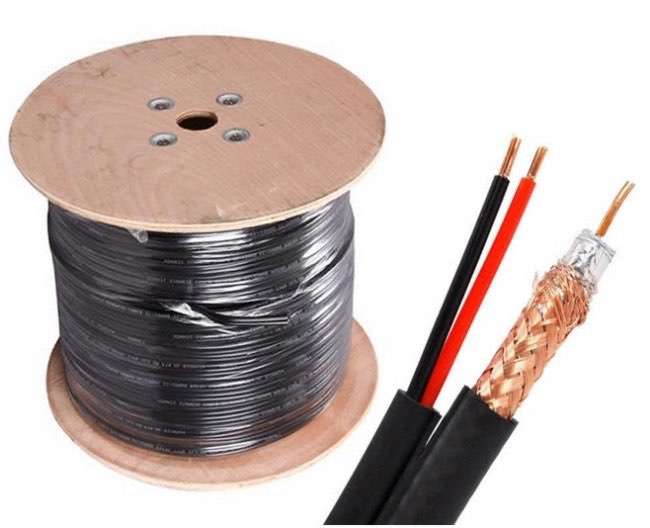 High Speed Rg59+2c Power Coaxial Wholesale Rg59 Video Power Coaxial Cable
