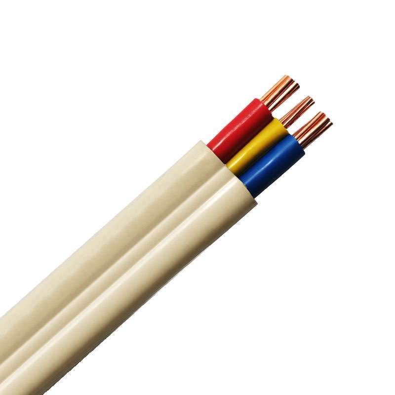 Pure Copper Wire And Cable 3 Core 1.5mm Flat TPS Wire