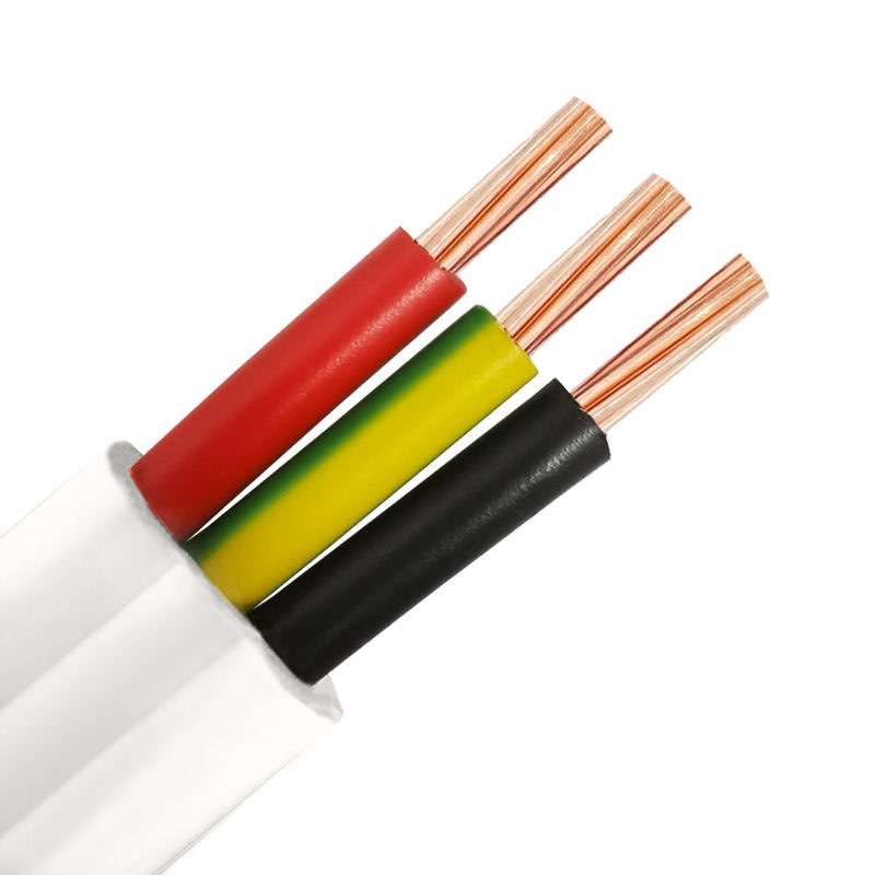 Pure Copper Wire And Cable 3 Core 1.5mm Flat TPS Wire