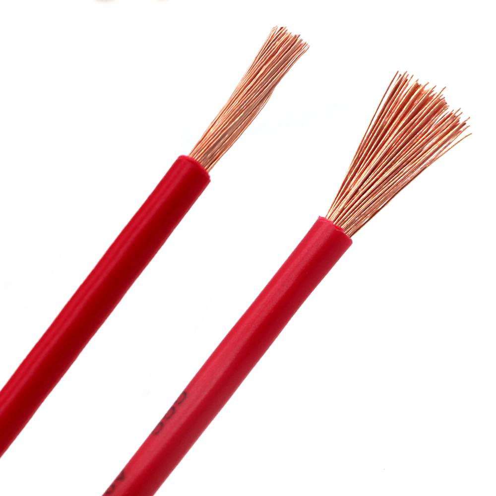 Single Copper Core PVC Insulated Stranded Flexible Electrical Cable Wire