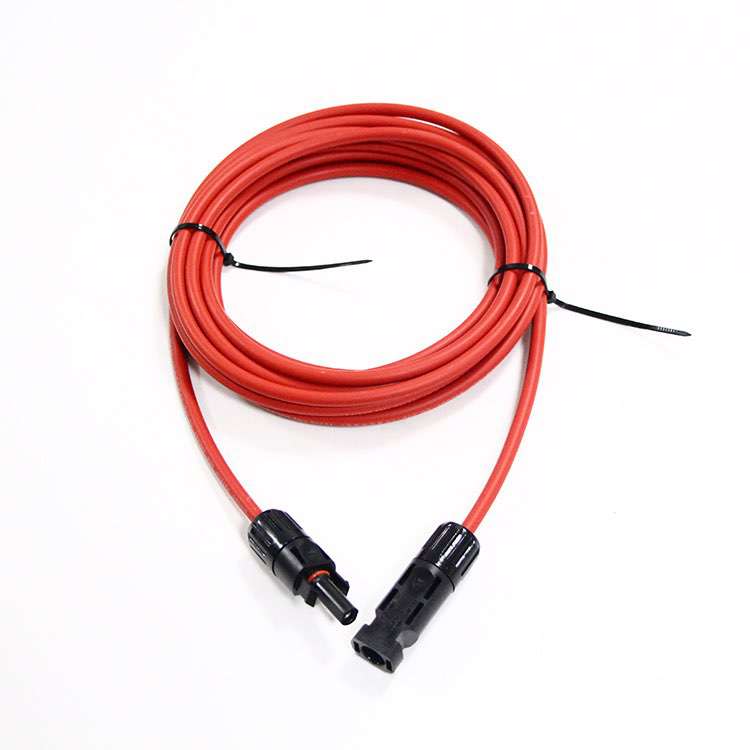 Solar Panel Extension Cable With Mc4 Male To Female Connectors