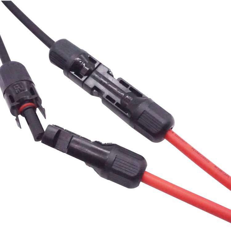 Solar Panel Extension Cable With Mc4 Male To Female Connectors