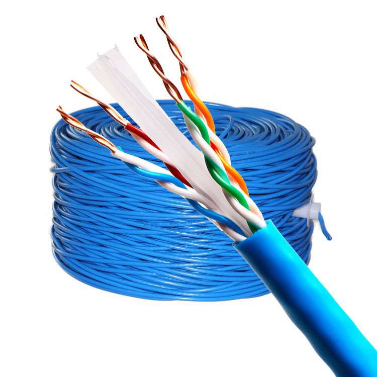 What is The Function of The Cross Skeleton inside The Network Cat6 Cable?