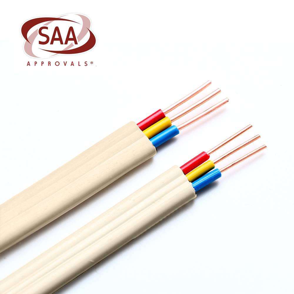 2.5mm 2c + Earth Flat TPS White Sheath Cable Manufacturers