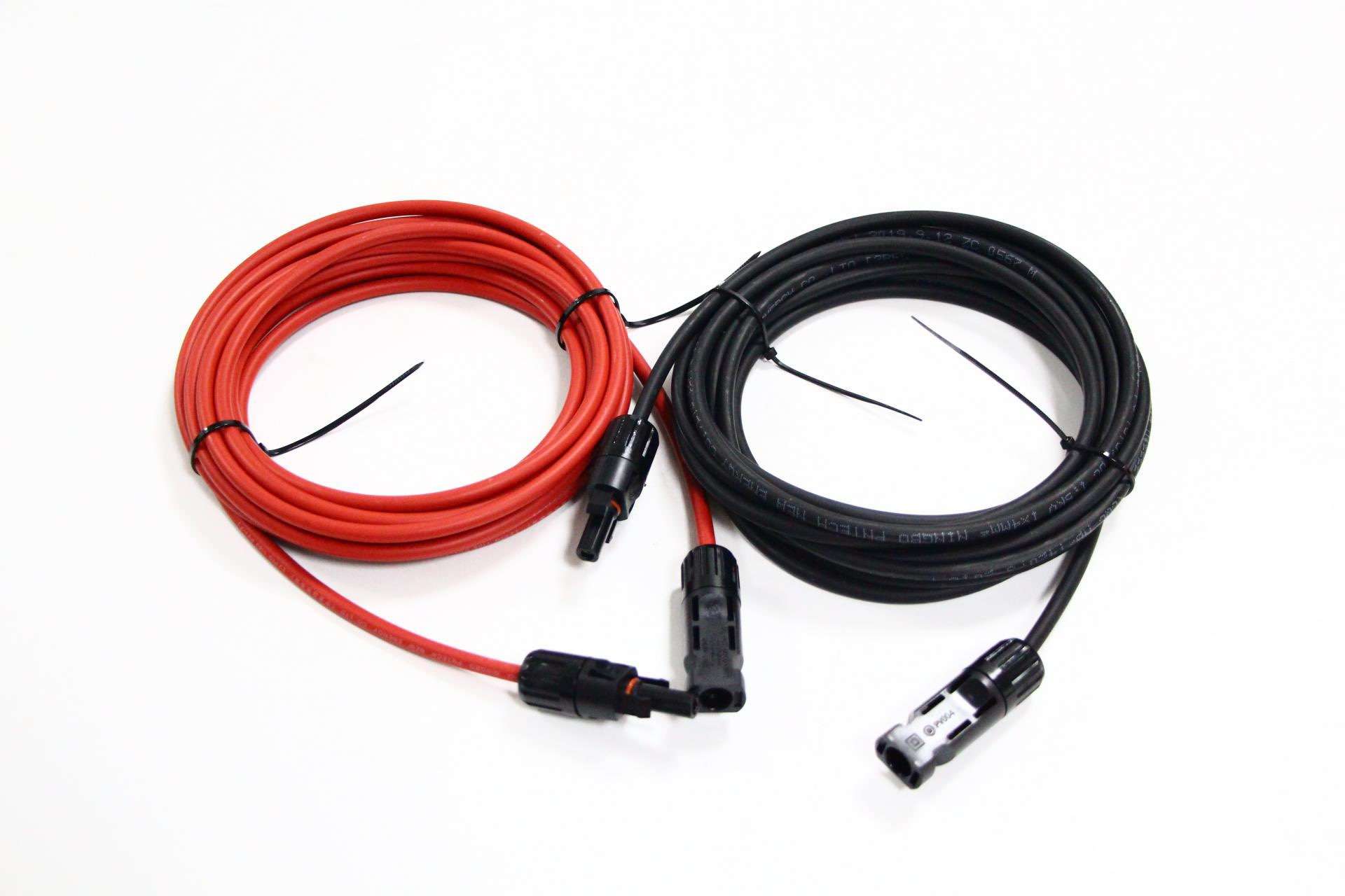 4MM 6MM MC4 Solar Extension Cord with Connectors