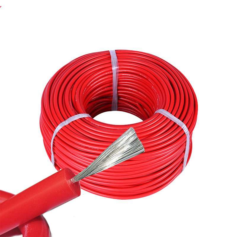 3D Cavo AWG22 in silicone alta temperatura rosso red high T silicone wire 