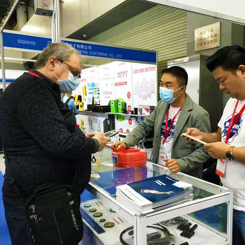 Total Amount 100,000 Dollars Order For 6MM Solar Cable In Guangzhou Exhibition