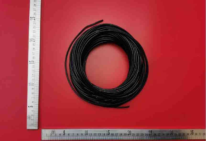 black pvc insualted copper conductor the low tension voltage building wire  manufacutred by JZD