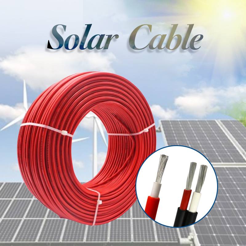 Solar power stations must not be without photovoltaic cables