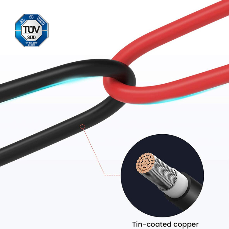 Hot Sell 4mm Solar Cable TUV Standard