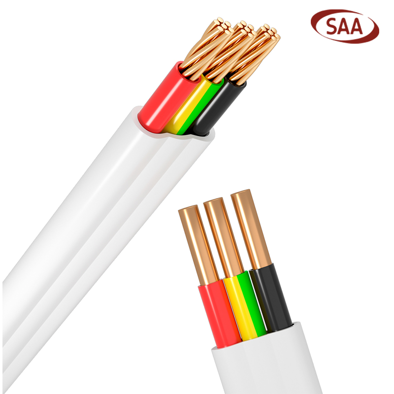  PVC Insulated and Sheathed PVC Flat TPS Cable 450/750V