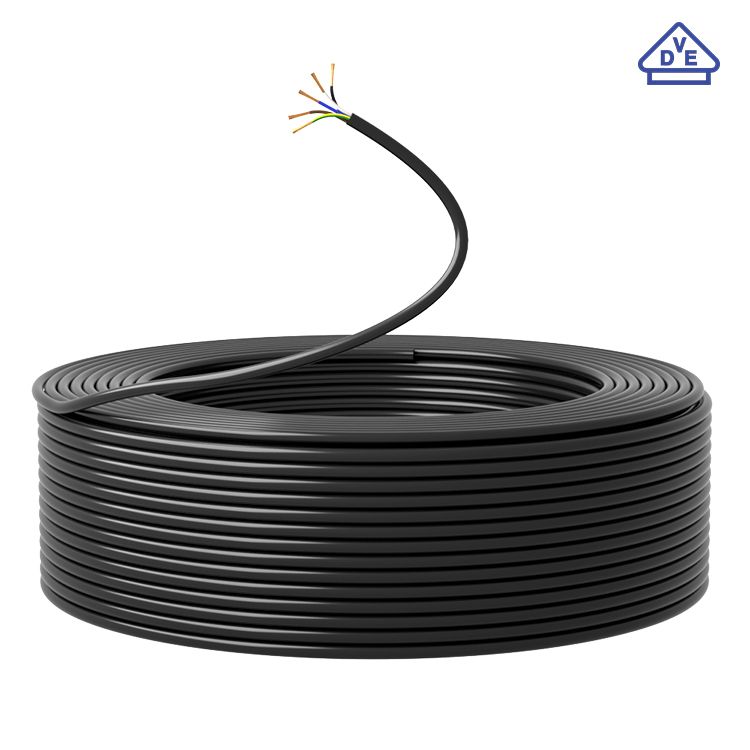 RVV Round Flexible Copper Cable 3×0.75 MM 4×2.5