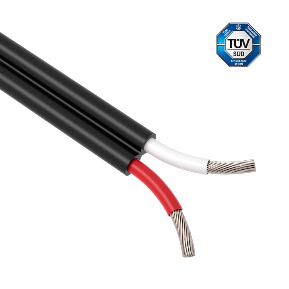 OEM Dc Cable Pv Solar Cable 4 mm 6 mm 10 mm Extension Cable