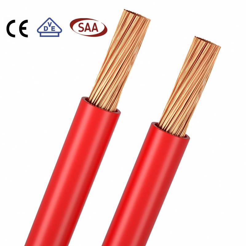 Red and Black Battery Cable H05V-K 1.0 MM 0.75 MM2 Cables Wires