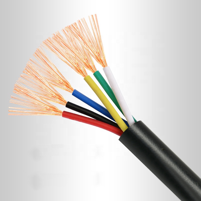 Copper Core PVC Insulated PVC Sheathed Flexible Wire